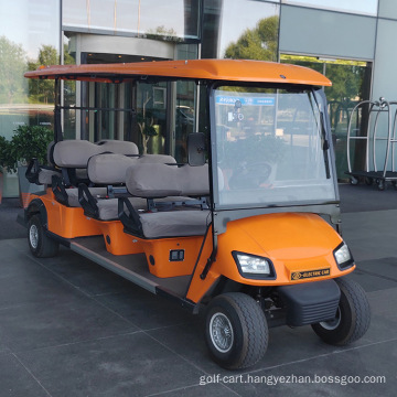 Battery Powered 48V 8 Passengers Golf Cart for Resort